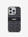 DKNY PC/TPU Repeat Pattern Tonal Stripe Magsafe Zadní Kryt pro iPhone 13 Pro Max Black DKNY