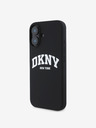 DKNY DKNY Liquid Silicone Arch Logo MagSafe Zadní Kryt pro iPhone 16 Black