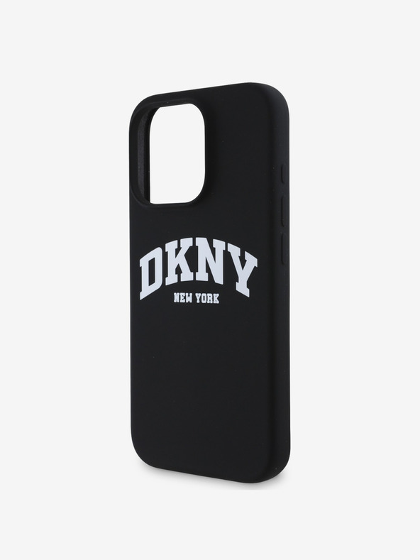 DKNY DKNY Liquid Silicone Arch Logo MagSafe Zadní Kryt pro iPhone 16 Pro Max Black