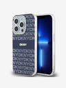 DKNY PC/TPU Repeat Pattern Tonal Stripe Magsafe Zadní Kryt pro iPhone 15 Pro Max Blue DKNY