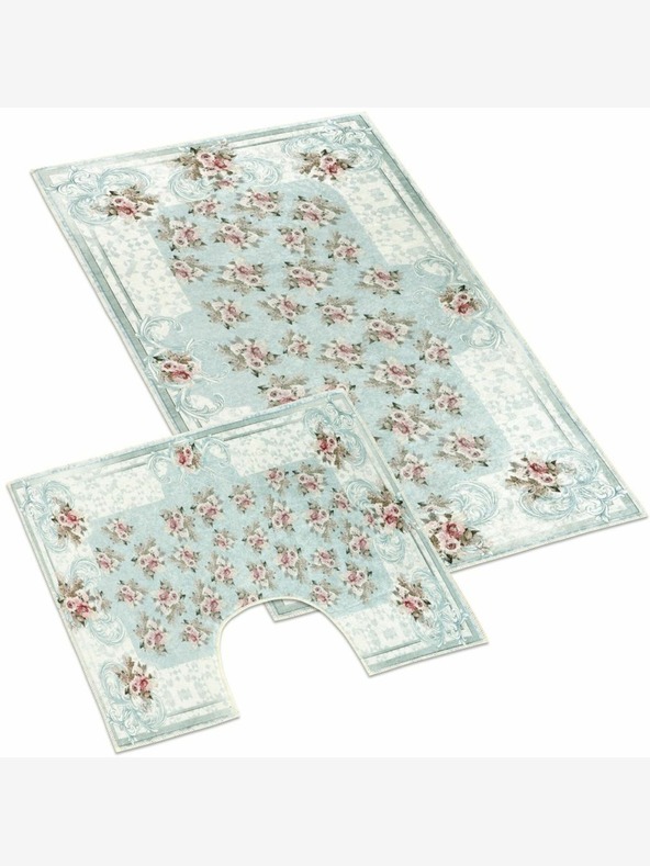 Bellatex Koupelnová a WC předložka Orient s růžičkou 3D Bellatex