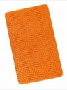Bellatex Koupelnová předložka 60x100cm bludiště oranžové Bellatex
