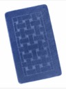 Bellatex Koupelnová předložka 60x100cm obdelníky modré Bellatex