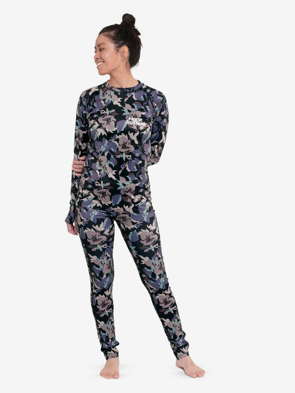 Horsefeathers Termo triko Mirra Horsefeathers - černá