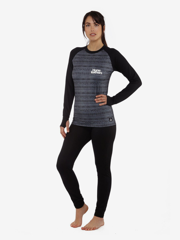 Horsefeathers Termo kalhoty Mirra Horsefeathers - černá