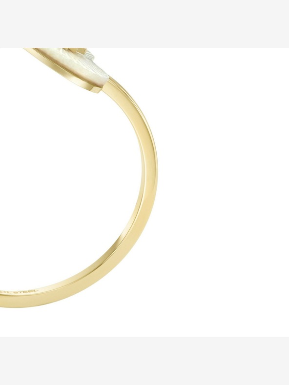 Fossil Dámský ocelový prsten Fossil