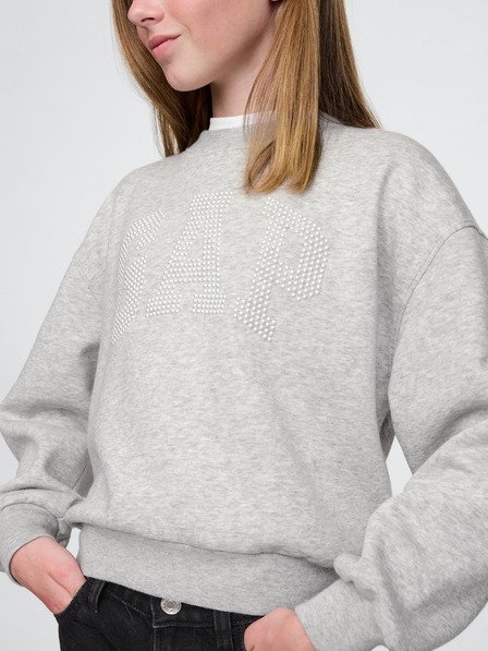 GAP Dětská oversize mikina s logem Gap