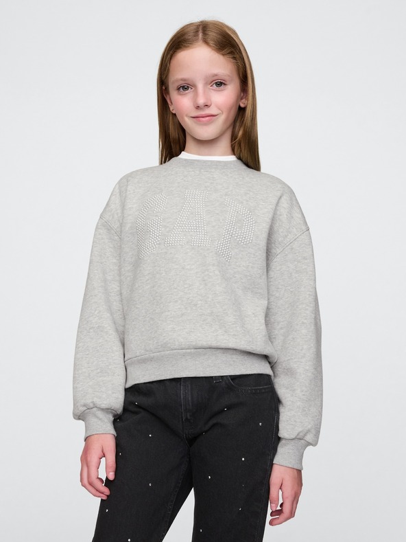 GAP Dětská oversize mikina s logem Gap