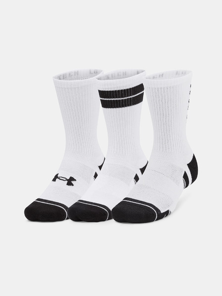 Under Armour Unisexové ponožky Under Armour UA Perf Tech Nov Crew (3 páry)