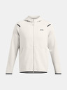 Under Armour Pánská mikina Under Armour UA Unstoppable Flc FZ HD EU-WHT