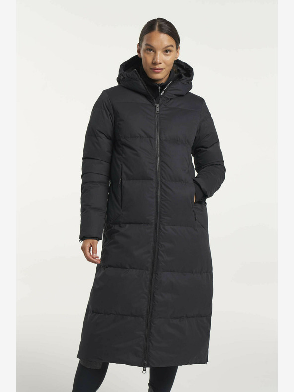 Tenson Dámský Zimní Lifestylový Kabát Tenson Shanna 2.0 Down Coat W Černý
