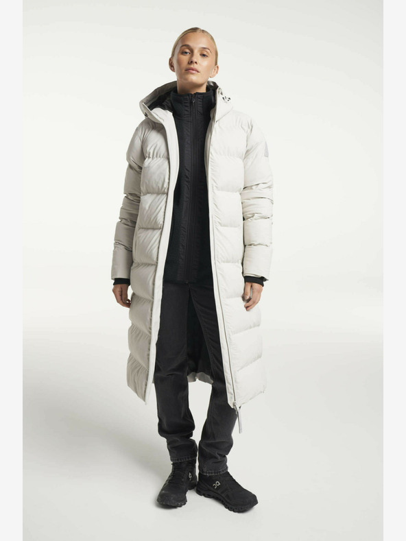 Tenson Dámský Zimní Lifestylový Kabát Tenson Chimi Coat W Světle Šedý