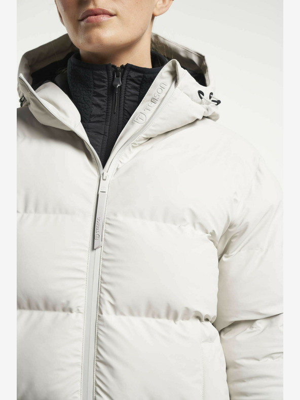 Tenson Dámský Zimní Lifestylový Kabát Tenson Chimi Coat W Světle Šedý