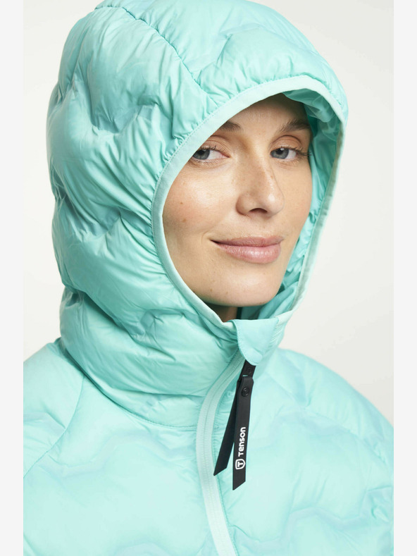 Tenson Dámská Péřová Bunda Tenson Shibui Puffer Jacket W Světle Tyrkysová