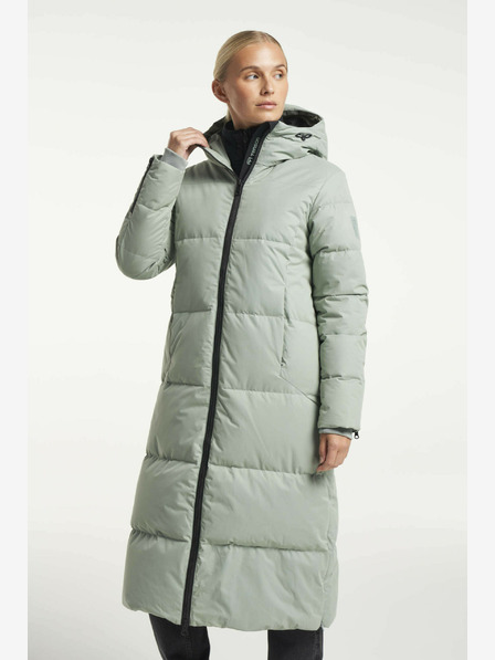 Tenson Dámský Zimní Lifestylový Kabát Tenson Shanna 2.0 Down Coat W Světle Zelený