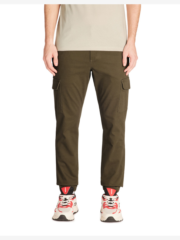 Celio Kalhoty slim cargo Dolyte