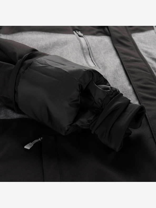 ALPINE PRO Pánská lyžařská budnda s membránou ptx snow ALPINE PRO COMED black