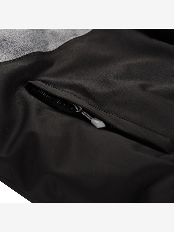 ALPINE PRO Pánská lyžařská budnda s membránou ptx snow ALPINE PRO COMED black