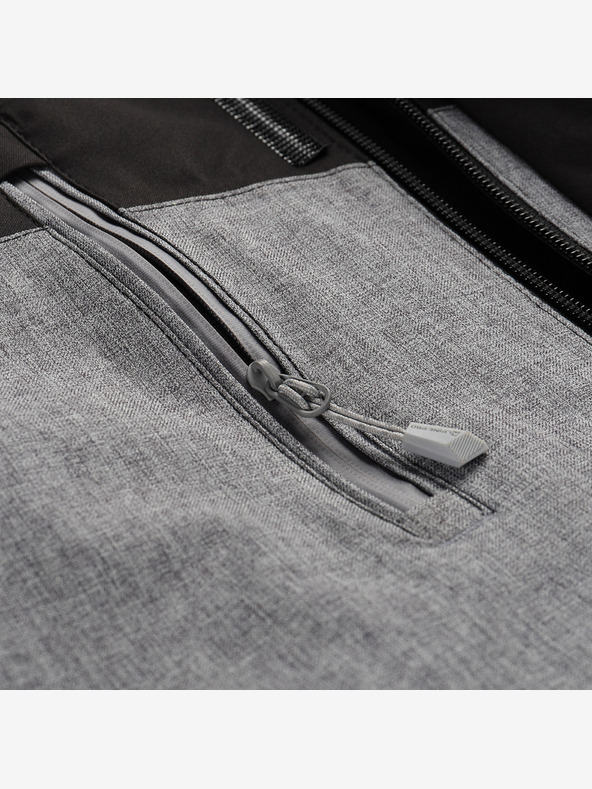 ALPINE PRO Pánská lyžařská budnda s membránou ptx snow ALPINE PRO COMED black