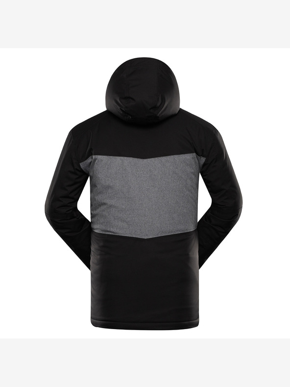 ALPINE PRO Pánská lyžařská budnda s membránou ptx snow ALPINE PRO COMED black