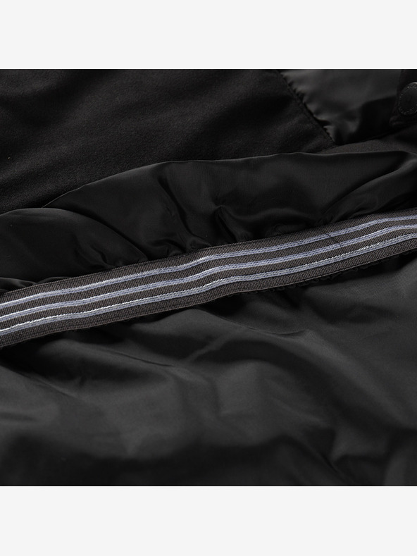 ALPINE PRO Pánská lyžařská budnda s membránou ptx snow ALPINE PRO COMED black