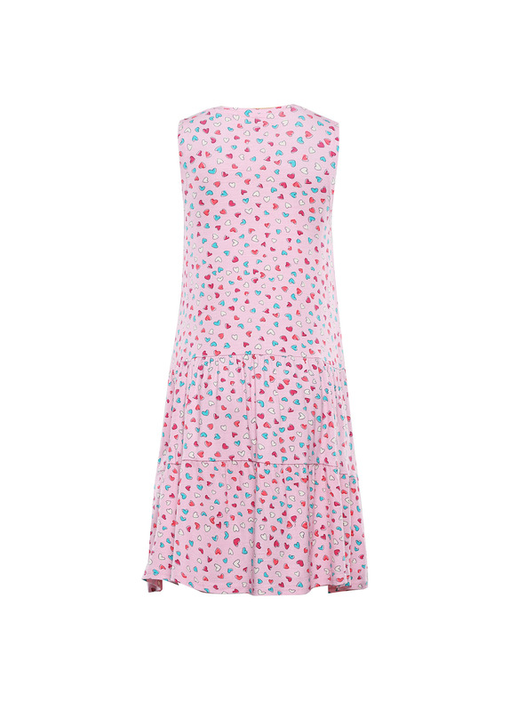 ALPINE PRO Dětské šaty ALPINE PRO BONBO roseate spoonbill
