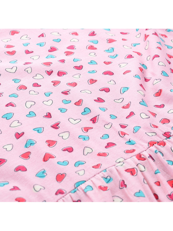 ALPINE PRO Dětské šaty ALPINE PRO BONBO roseate spoonbill