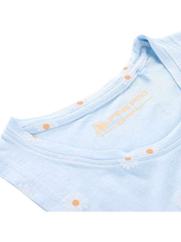 ALPINE PRO Dětské šaty ALPINE PRO BONBO nantucket breeze
