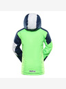 ALPINE PRO Dětská lyžařská bunda s membránou ptx snow ALPINE PRO DEARO neon green gecko