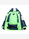 ALPINE PRO Dětská lyžařská bunda s membránou ptx snow ALPINE PRO DEARO neon green gecko