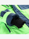 ALPINE PRO Dětská lyžařská bunda s membránou ptx snow ALPINE PRO DEARO neon green gecko
