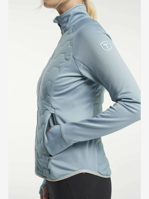 Tenson dámská hybridní bunda TENSON TXlite Hybrid Zip W světle modrá