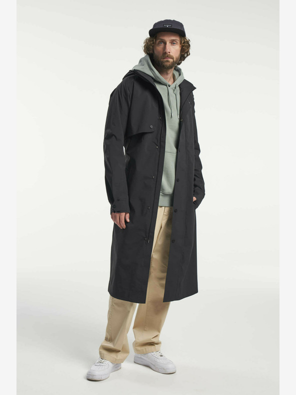 Tenson pánský lifestylový trenčkot TENSON Trench Nouveau M černý