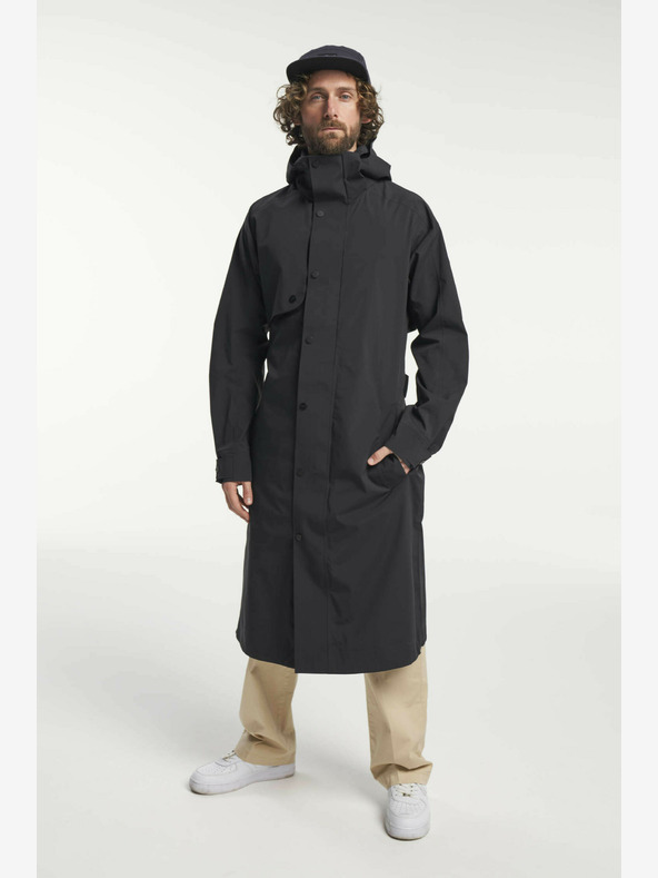 Tenson pánský lifestylový trenčkot TENSON Trench Nouveau M černý