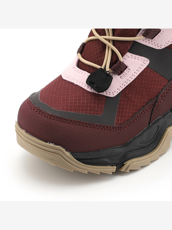 ALPINE PRO Dětská zimní obuv s membránou ptx ALPINE PRO NERO