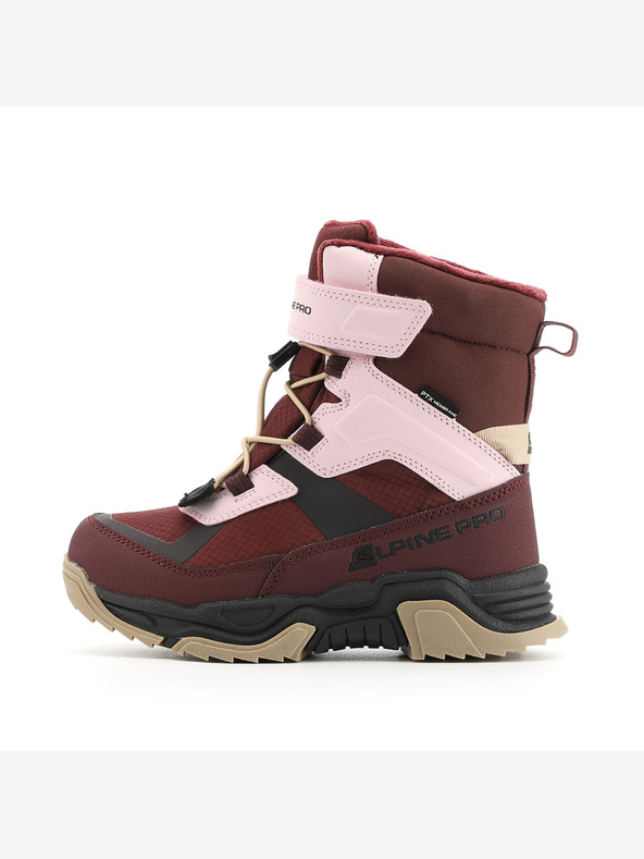 ALPINE PRO Dětská zimní obuv s membránou ptx ALPINE PRO NERO