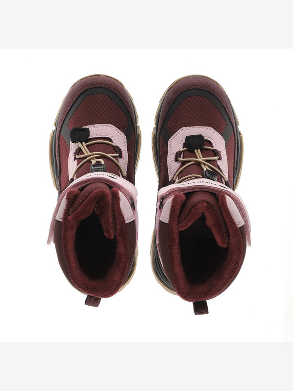 ALPINE PRO Dětská zimní obuv s membránou ptx ALPINE PRO NERO