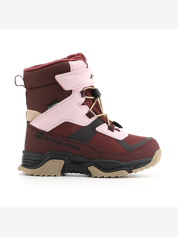 ALPINE PRO Dětská zimní obuv s membránou ptx ALPINE PRO NERO