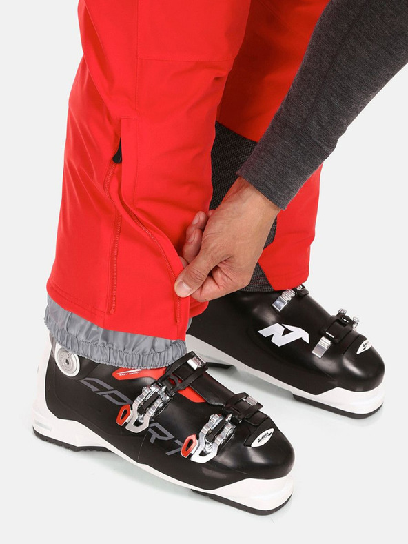 Kilpi Červené pánské lyžařské kalhoty Kilpi Mimas