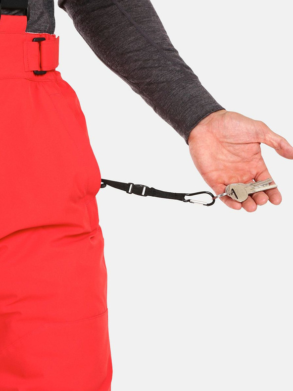 Kilpi Červené pánské lyžařské kalhoty Kilpi Mimas