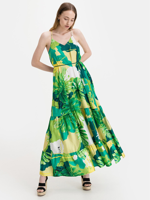 Guess Zelené dámské šaty Guess Angelica