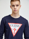 Guess Tmavě modré pánské tričko Guess