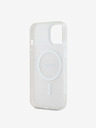 DKNY PC/TPU Repeat Pattern Tonal Stripe Magsafe Zadní Kryt pro iPhone 15 Pink DKNY