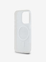 DKNY PC/TPU Repeat Pattern Tonal Stripe Magsafe Zadní Kryt pro iPhone 13 Pro Beige DKNY