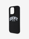 DKNY DKNY Liquid Silicone Arch Logo MagSafe Zadní Kryt pro iPhone 16 Pro Black