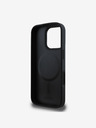 DKNY DKNY PU Leather Checkered Pattern Magsafe Zadní Kryt pro iPhone 16 Pro Max Black