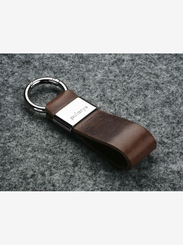 Pularys Pularys dárková sada pánská kožená peněženka Hobby a přívěsek na klíče hnědé 189414102