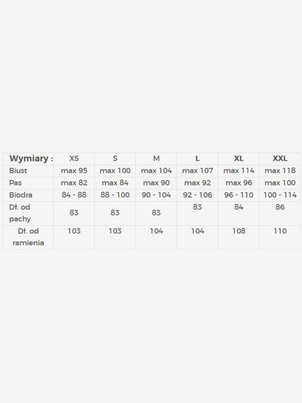 numoco Sportovní šaty - kulaté listy Numoco