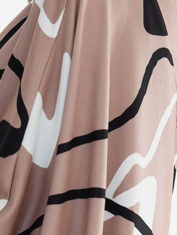 numoco Šaty s netopýřími rukávy Numoco