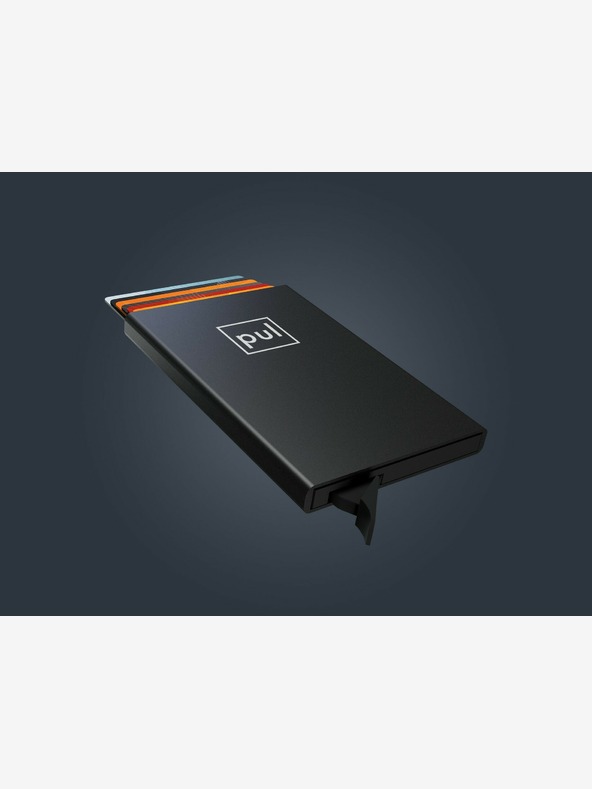 Pularys Pularys pouzdro na doklady černé, hliník